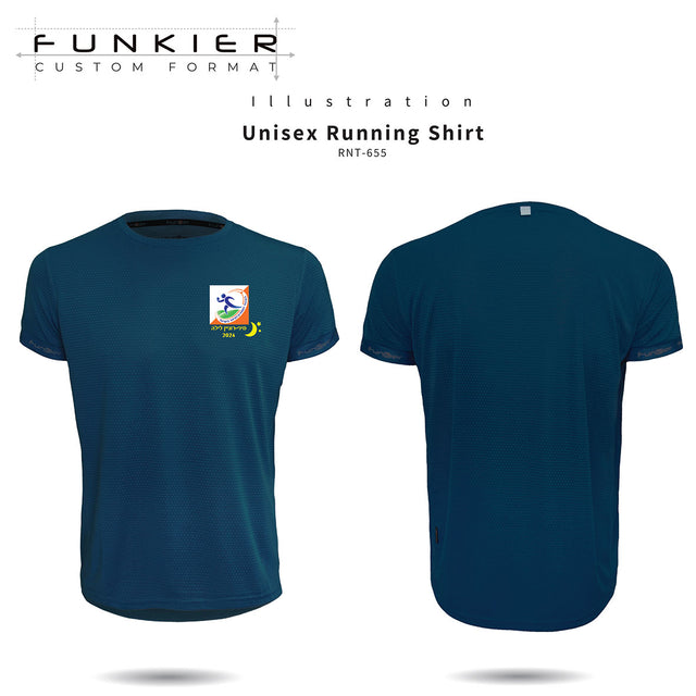 חולצת ריצה יוניסקס - האיגוד לספורט הניווט בישראל