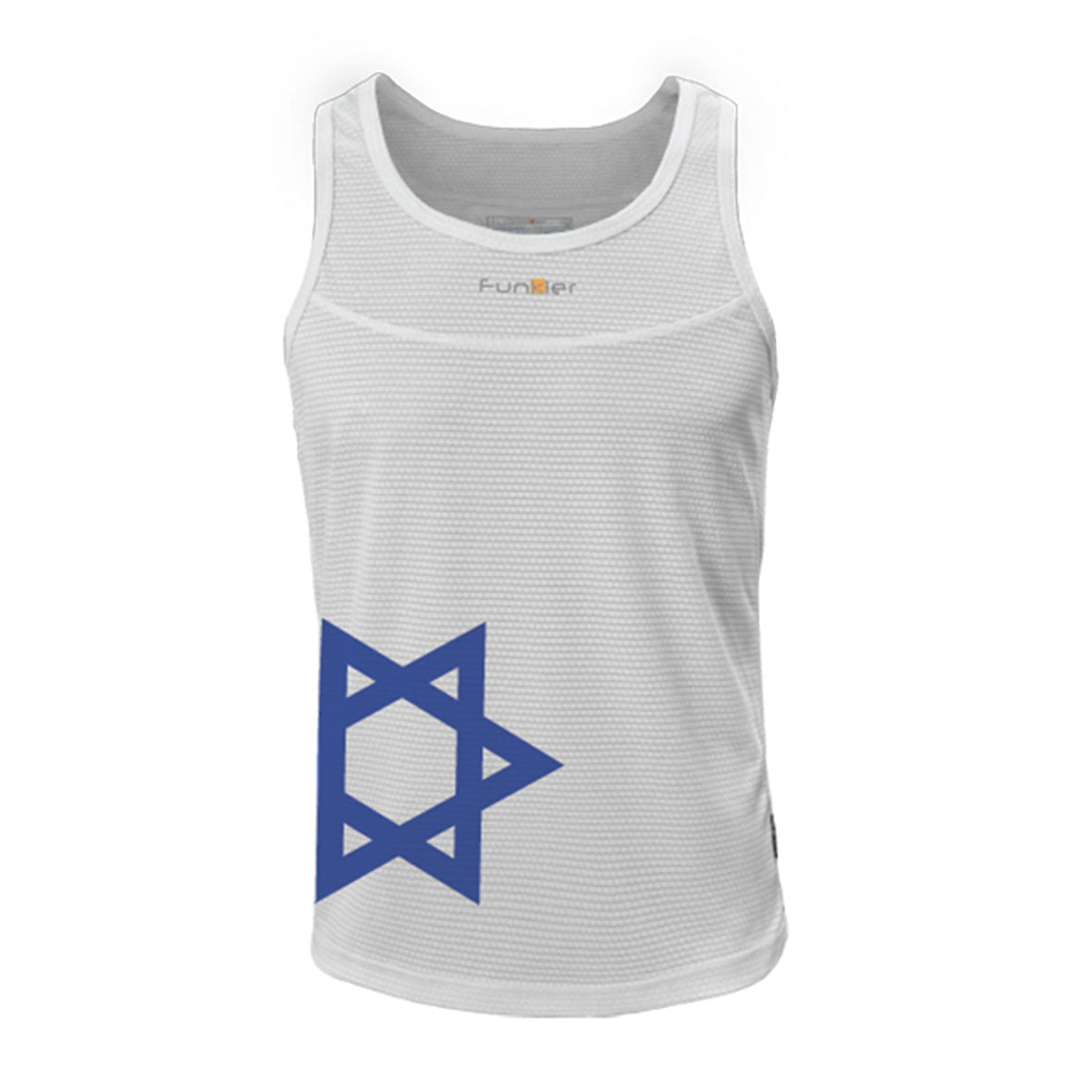 Funkier FOREVER ISRAEL - גופיית ריצה דרייפיט מנדפת גברים