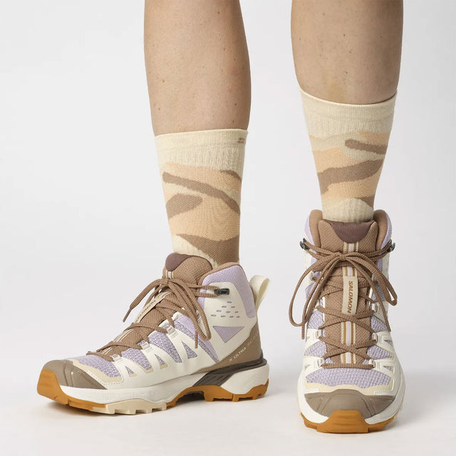 SALOMON X ULTRA 360 EDGE MID GORE-TEX - נעלי טיולים אטומות למים נשים