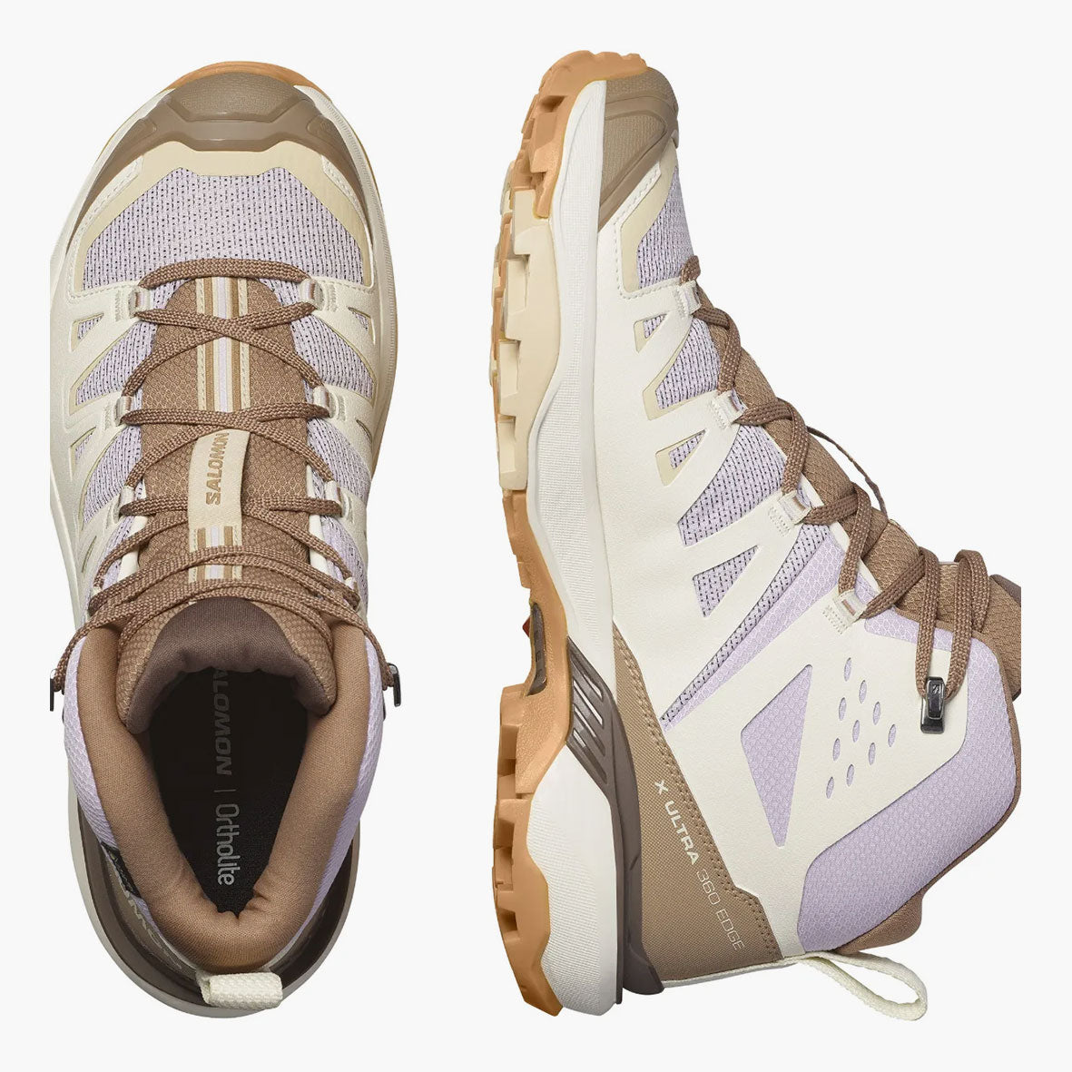 SALOMON X ULTRA 360 EDGE MID GORE-TEX - נעלי טיולים אטומות למים נשים