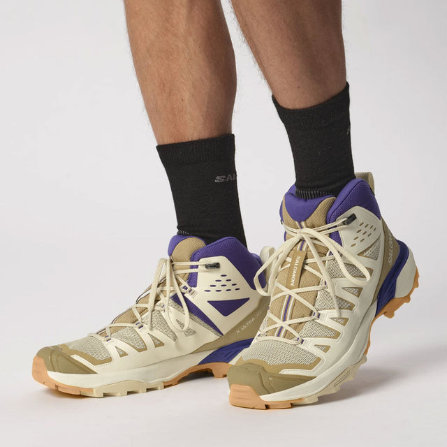 SALOMON X ULTRA 360 EDGE MID GORE-TEX - נעלי טיולים אטומות למים גברים