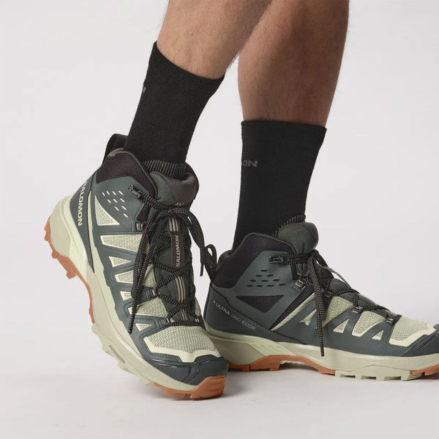 SALOMON X ULTRA 360 EDGE MID GORE-TEX - נעלי טיולים אטומות למים גברים