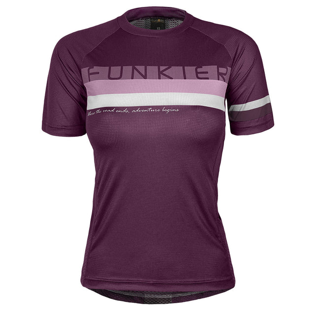 Funkier WJE-2122 - חולצת ריצה פרירייד נשים קצרה