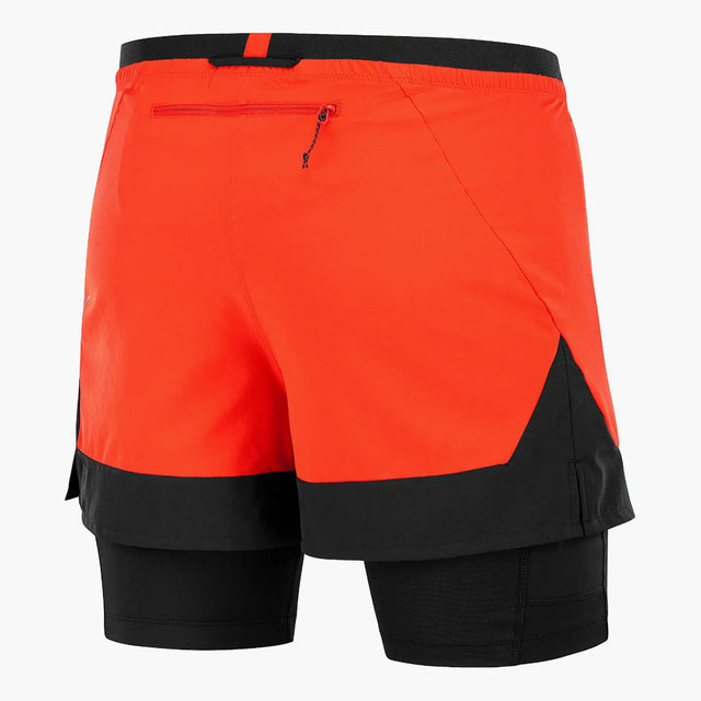 SALOMON CROSS 2IN1 SHORTS M - מכנס ריצה משולב גברים