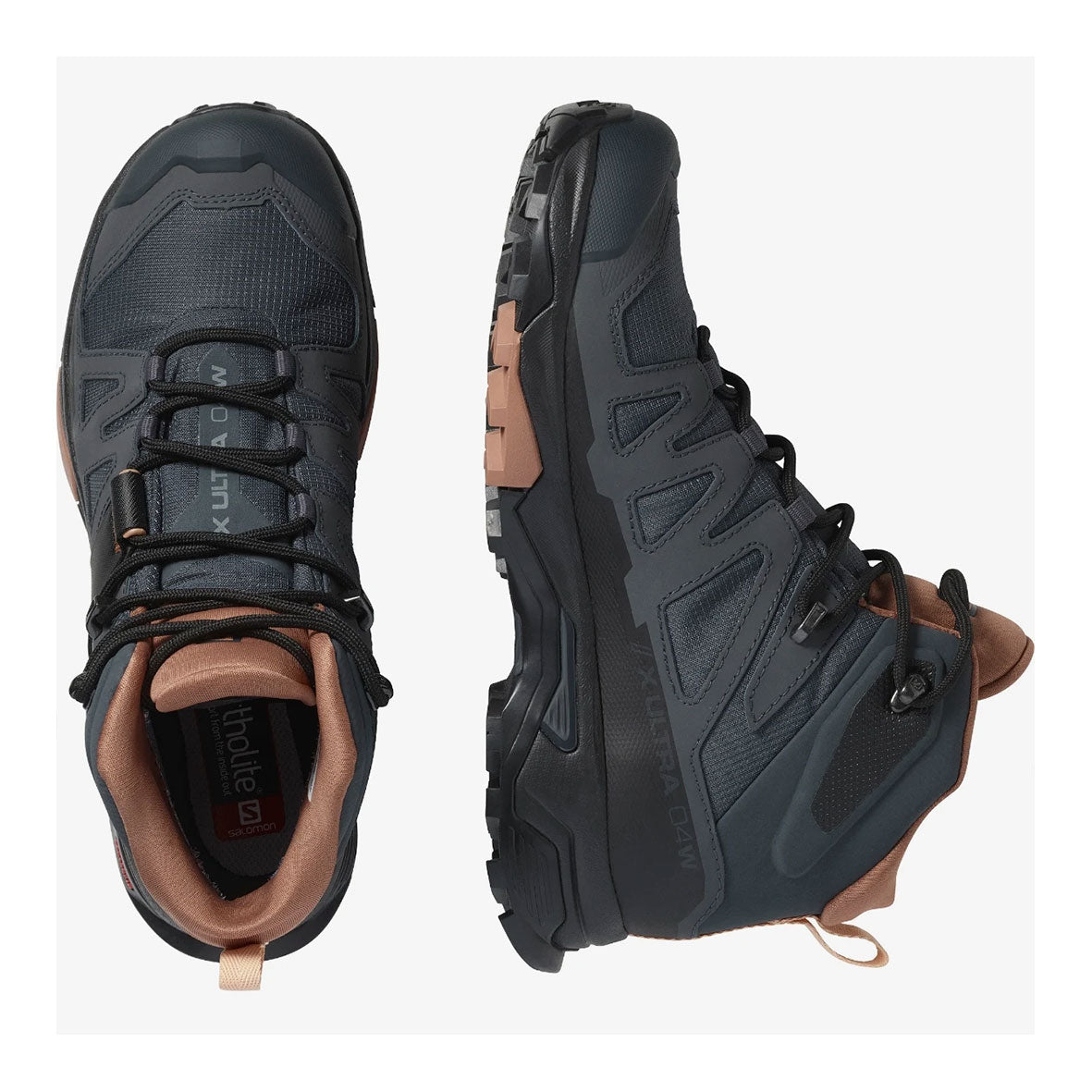 SALOMON X Ultra 4 Mid Gtx - נעלי טיולים לנשים סלומון