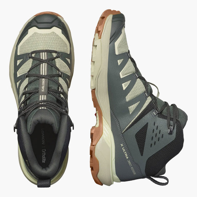 SALOMON X ULTRA 360 EDGE MID GORE-TEX - נעלי טיולים אטומות למים גברים