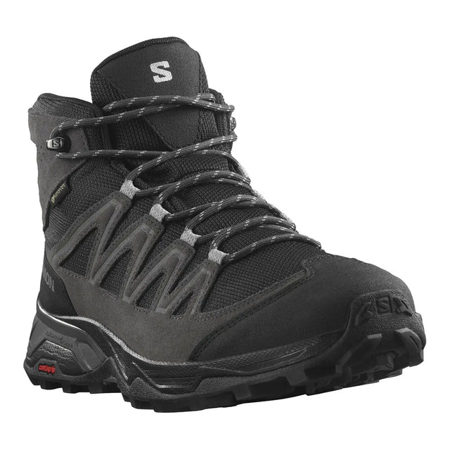 SALOMON X WARD LEATHER MID GORE-TEX - נעלי טיולים לגברים סלומון