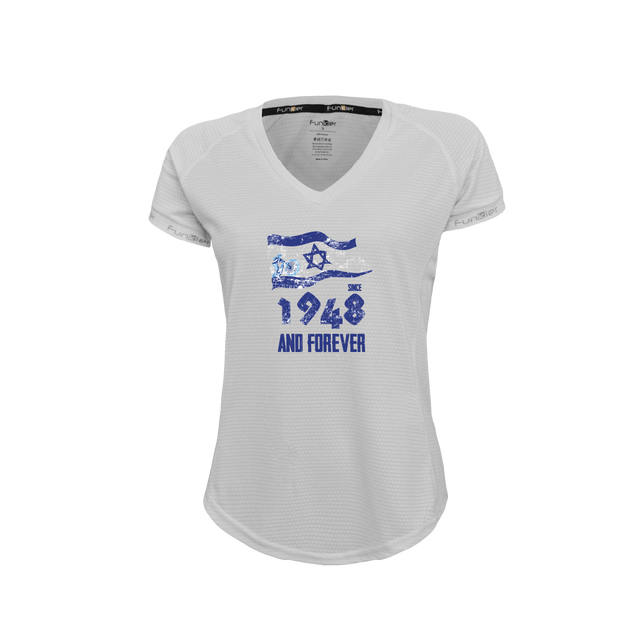 Funkier FOREVER ISRAEL - חולצת דרייפיט מנדפת עיצוב רכיבה