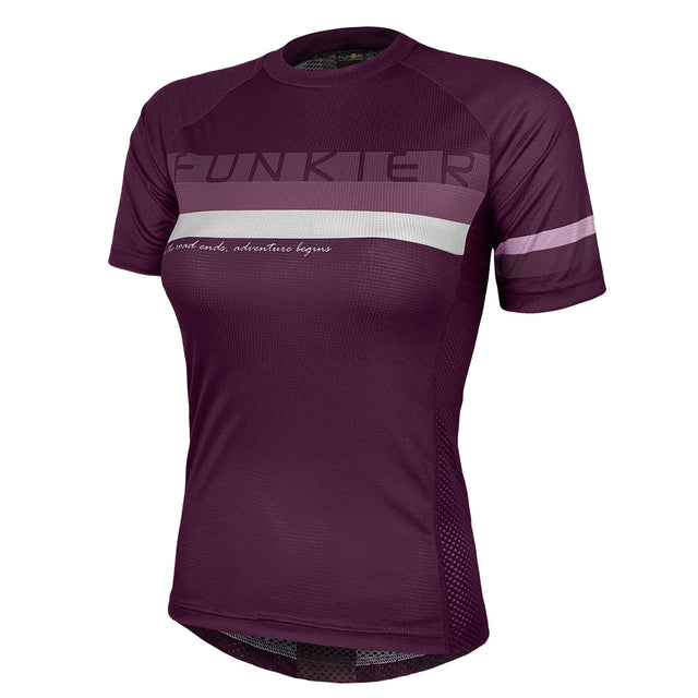 Funkier WJE-2122 - חולצת ריצה פרירייד נשים קצרה