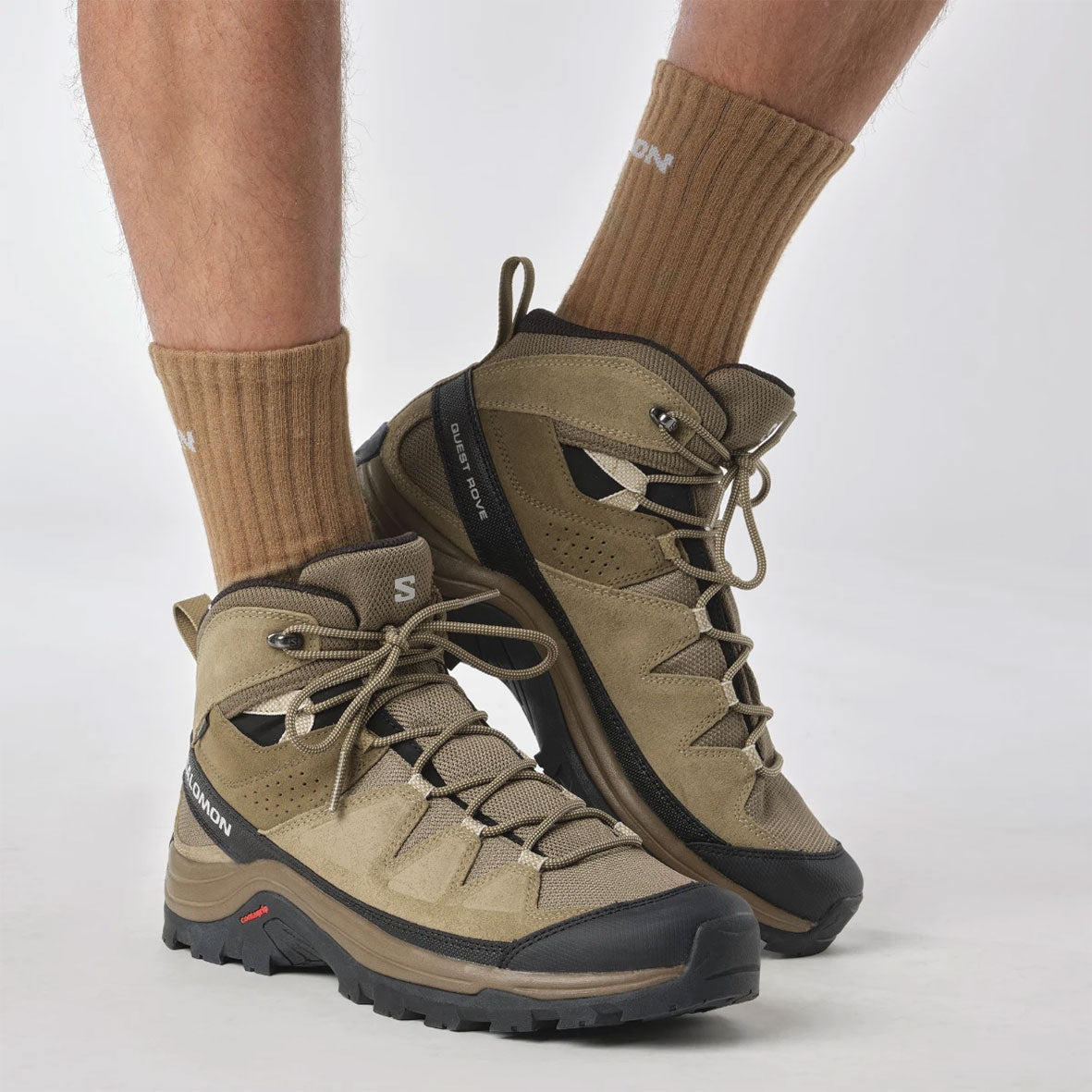 SALOMON QUEST ROVE GORE-TEX - נעלי טיולים לגברים סלומון