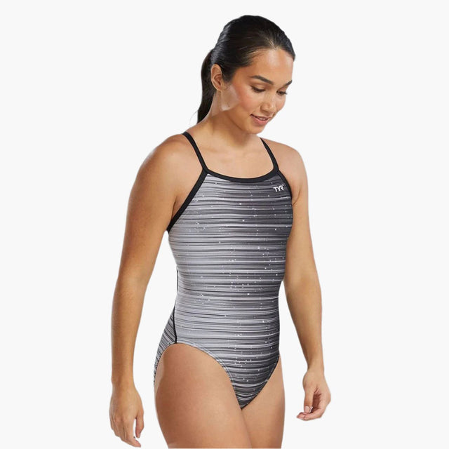 TYR SPEEDWARP DIAMONDFIT TITANIUM - בגד ים שלם נשים