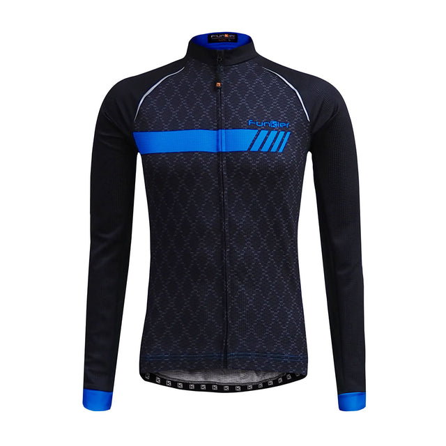 Funkier J-798-L - חולצת רכיבה ארוכה לגברים