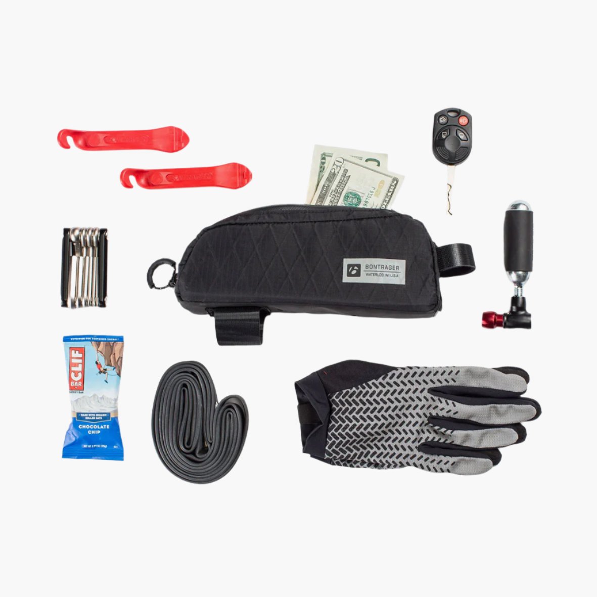 Bontrager Adventure Top Tube Bag - תיק אחסון עליון לרכיבה