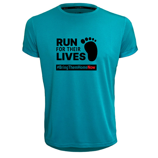 Funkier | חולצת דרייפיט אופנתית גזרת יוניסקס בעיצוב RUN FOR THEIR LIVES