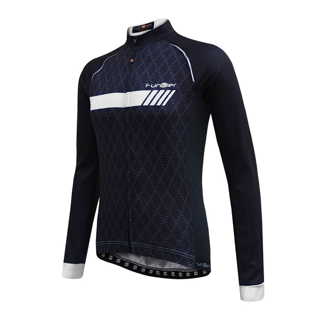 Funkier J-798-L - חולצת רכיבה ארוכה לגברים