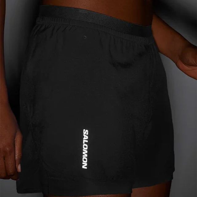SALOMON CROSS 2IN1 SHORTS W - מכנס ריצה משולב נשים