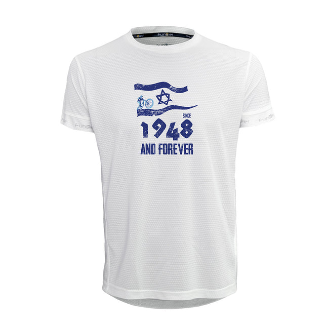 Funkier FOREVER ISRAEL - חולצת דרייפיט מנדפת עיצוב אופניים ישראל