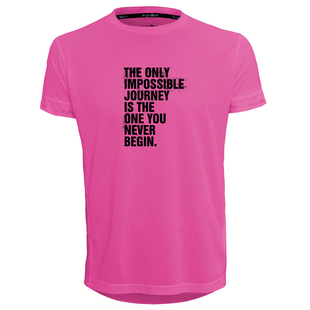 Funkier | מתנה לאוהבי רכיבה וריצה חולצת דרייפיט אופנתית גזרת יוניסקס בעיצוב JOURNEY