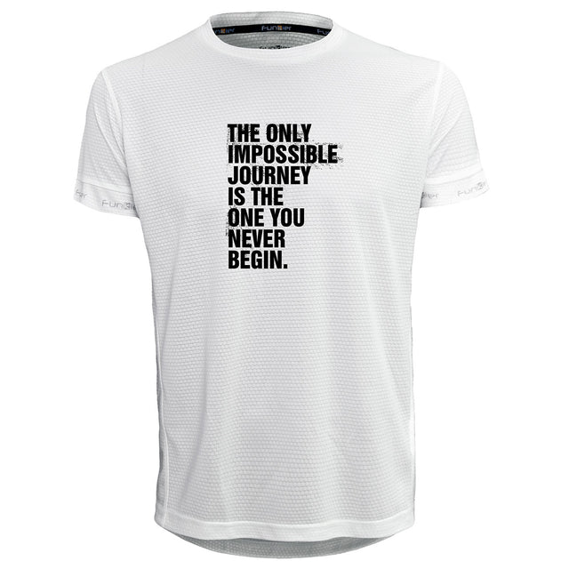 Funkier | מתנה לאוהבי רכיבה וריצה חולצת דרייפיט אופנתית גזרת יוניסקס בעיצוב JOURNEY