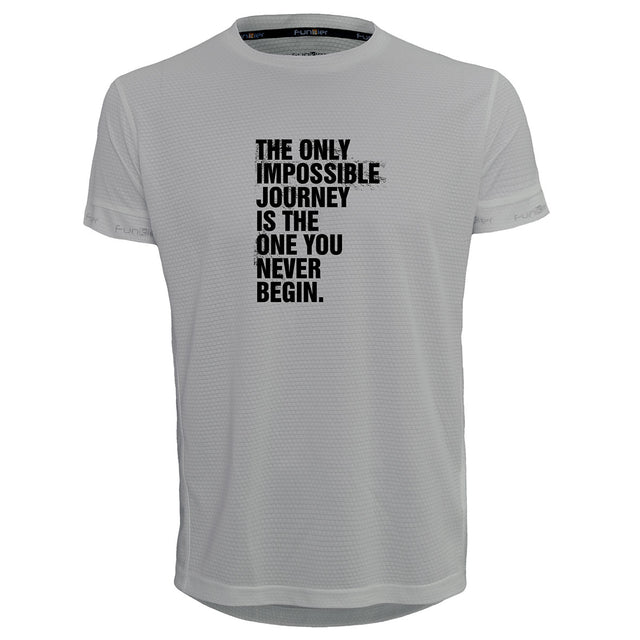 Funkier | מתנה לאוהבי רכיבה וריצה חולצת דרייפיט אופנתית גזרת יוניסקס בעיצוב JOURNEY