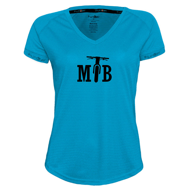 Funkier | לאוהבי רכיבה חולצת דרייפיט אופנתית גזרת נשים בעיצוב MTB