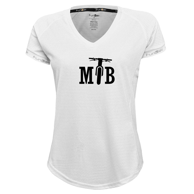 Funkier | לאוהבי רכיבה חולצת דרייפיט אופנתית גזרת נשים בעיצוב MTB