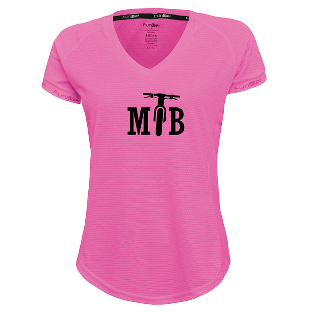 Funkier | לאוהבי רכיבה חולצת דרייפיט אופנתית גזרת נשים בעיצוב MTB