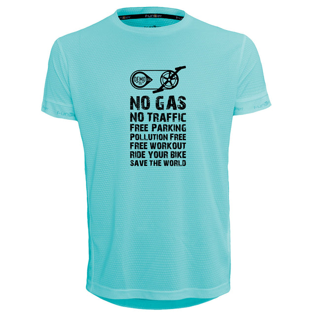 Funkier | לאוהבי רכיבה חולצת דרייפיט אופנתית גזרת יוניסקס בעיצוב NO GAS