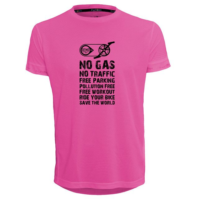 Funkier | לאוהבי רכיבה חולצת דרייפיט אופנתית גזרת יוניסקס בעיצוב NO GAS