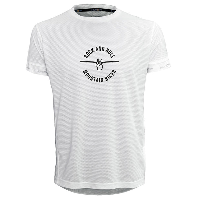 Funkier | לאוהבי רכיבה חולצת דרייפיט אופנתית גזרת יוניסקס בעיצוב ROCK AND ROLL