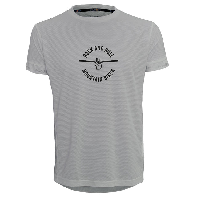 Funkier | לאוהבי רכיבה חולצת דרייפיט אופנתית גזרת יוניסקס בעיצוב ROCK AND ROLL