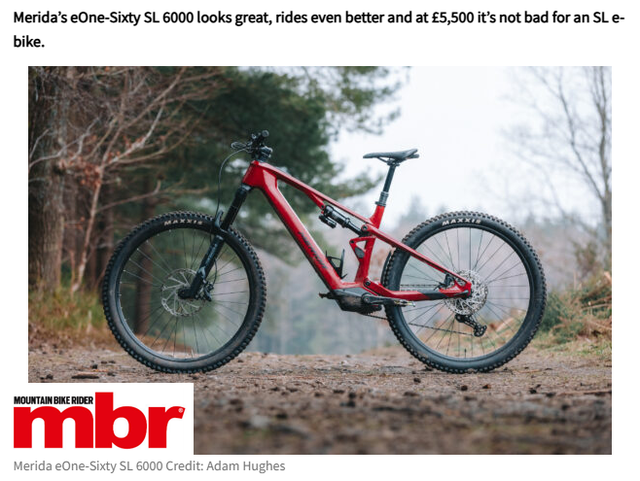 Merida eONE-SIXTY SL 6000 | מרידה
