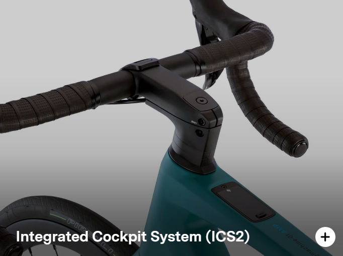 כביש חשמלי BMC Roadmachine 01 AMP ONE e-Road