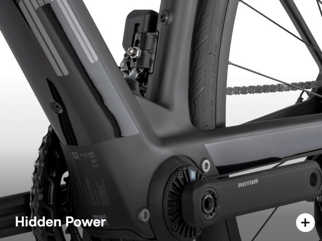 כביש חשמלי BMC Roadmachine 01 AMP THREE e-Road