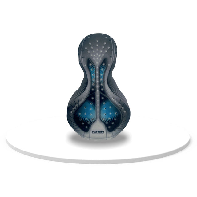 Funkier S9852-F1 - ביב רכיבה לגברים – פס כחול