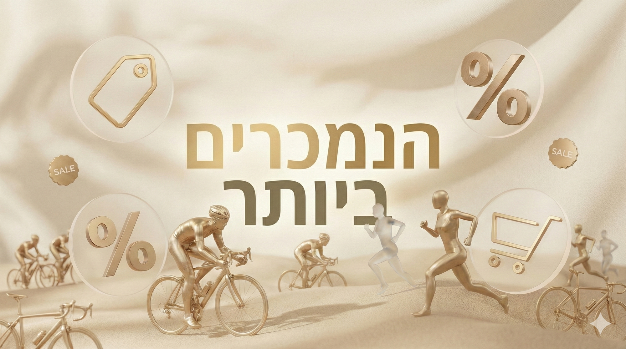 בגדי הרכיבה והריצה והאופניים הנמכרים ביותר