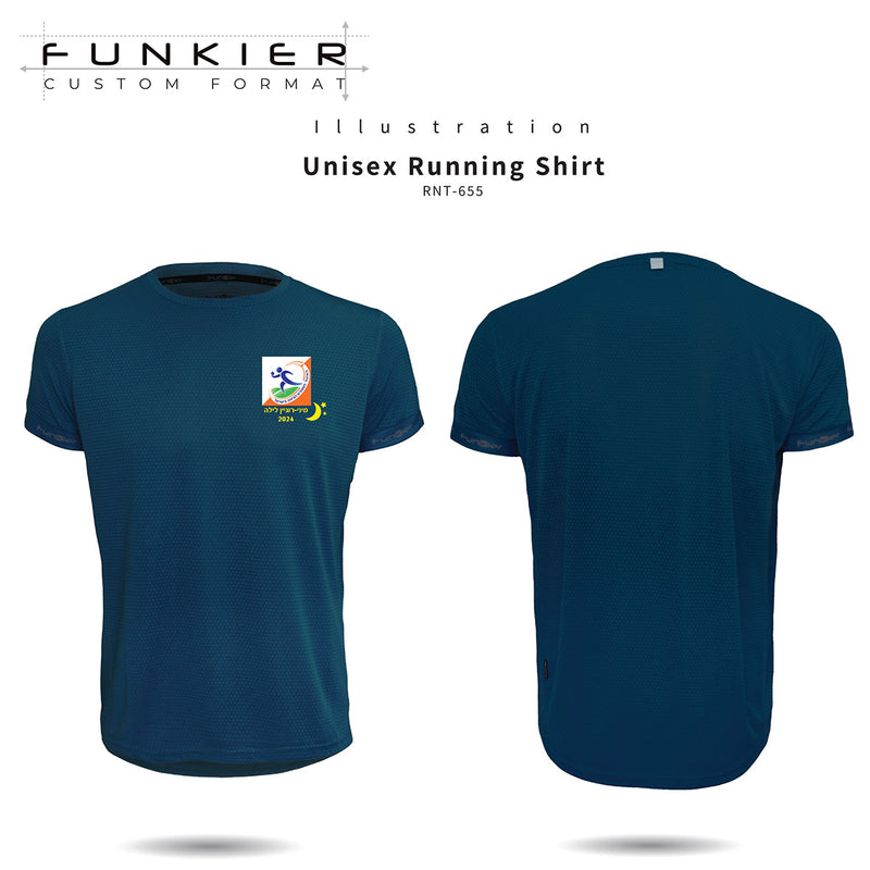 חולצת ריצה יוניסקס - האיגוד לספורט הניווט בישראל