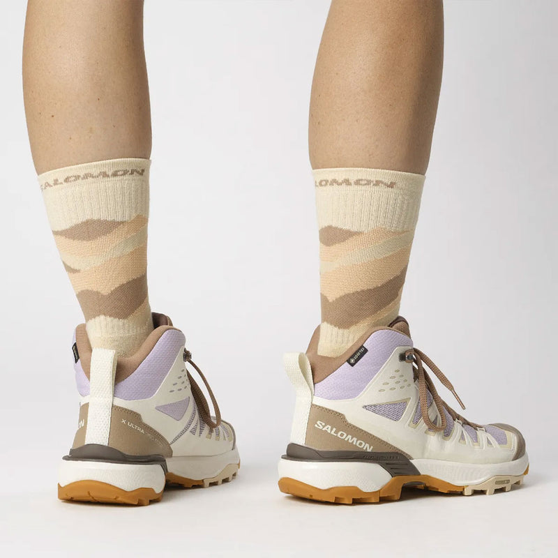 SALOMON X ULTRA 360 EDGE MID GORE-TEX - נעלי טיולים אטומות למים נשים