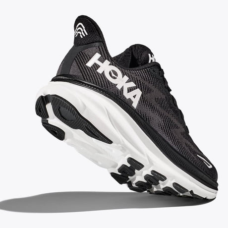 Hoka Clifton 9 Wide - נעלי גברים בצבע שחור/לבן