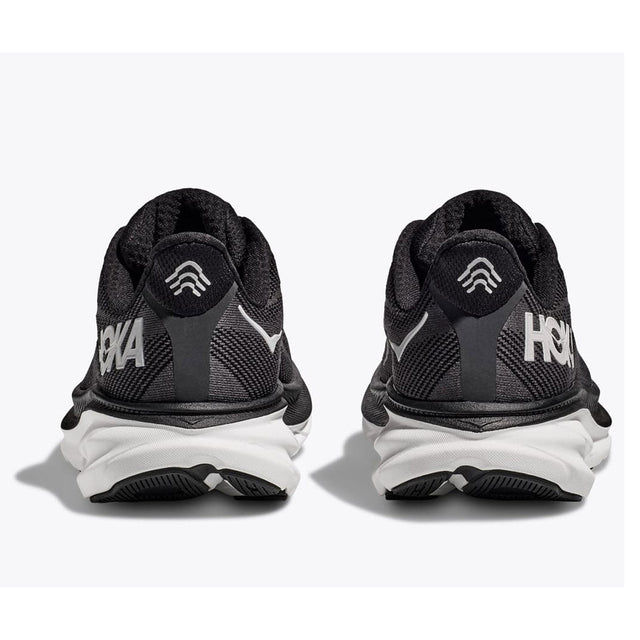Hoka Clifton 9 Wide - נעלי נשים בצבע שחור/לבן