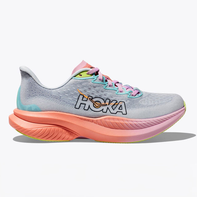 נעלי ריצה רחבות נשים - Hoka Mach 6 Wide