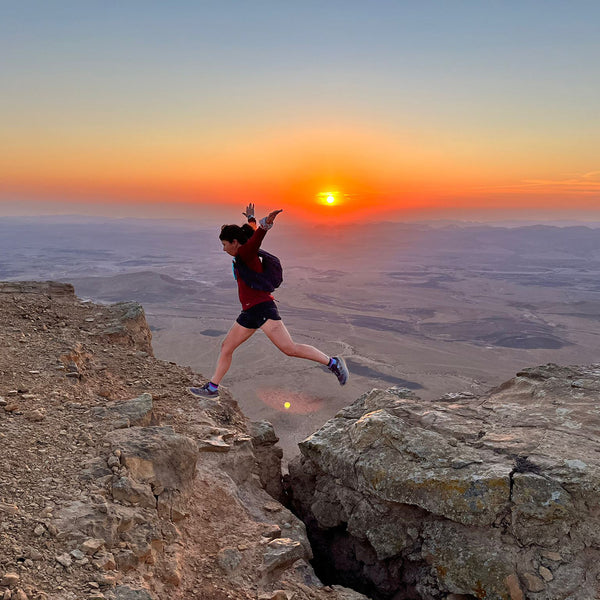 Riders in the Ramon Crater