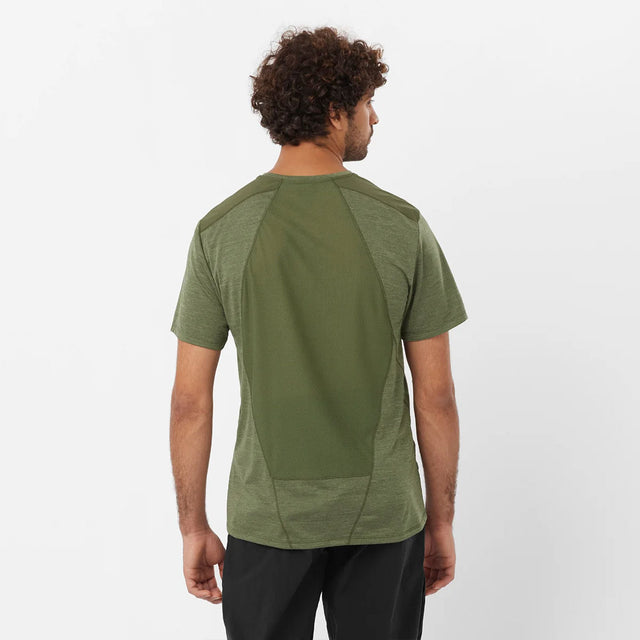 SALOMON OUTLINE SS TEE - חולצת טיולים שרוול קצר גברים