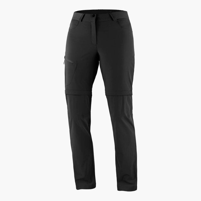 SALOMON WAYFARER ZIP OFF PANTS - מכנסי טיולים נשים