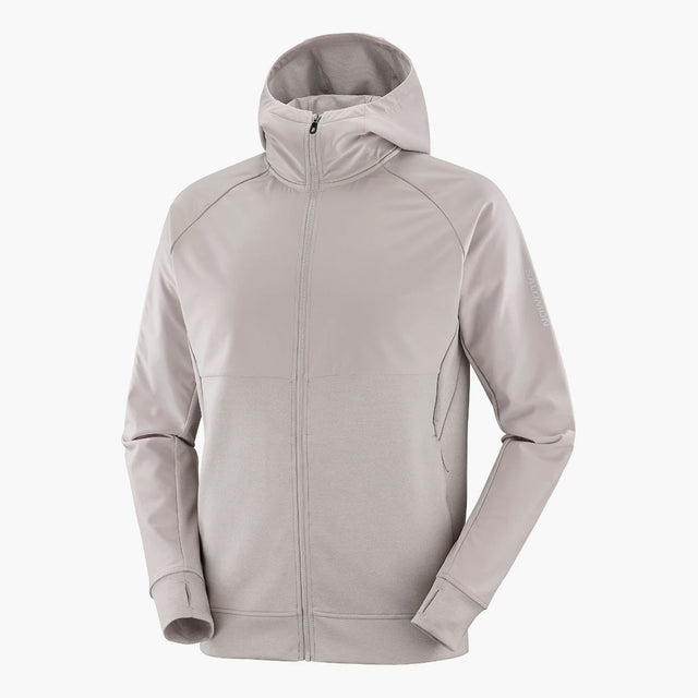 SALOMON RUNLIFE HOODIE - קפוצ'ון רוכסן מלא גברים