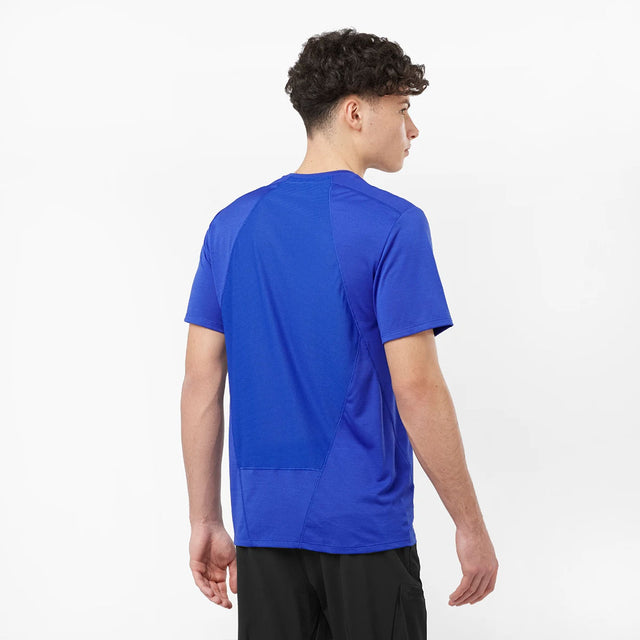 SALOMON OUTLINE SS TEE - חולצת טיולים שרוול קצר גברים