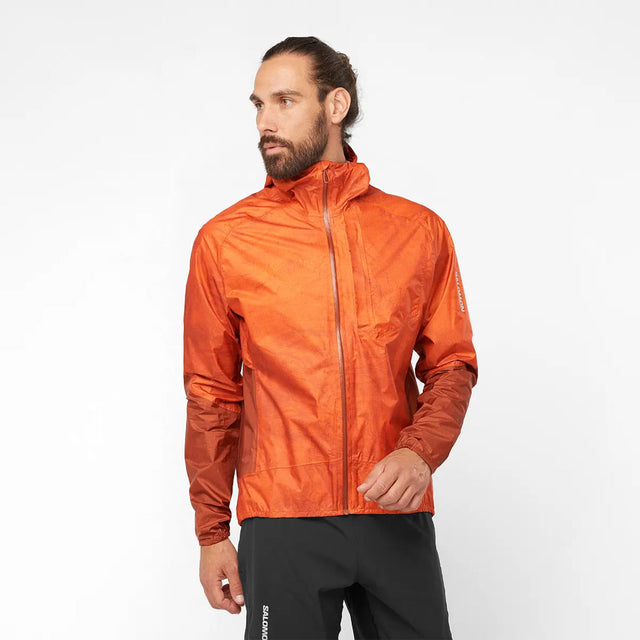 SALOMON BONATTI WATERPROOF JACKET - מעיל גשם גברים