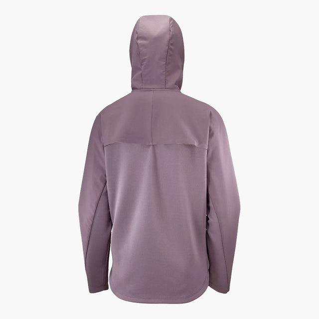 SALOMON RUNLIFE HOODIE - קפוצ'ון רוכסן מלא נשים