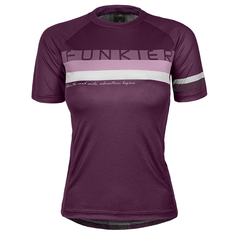 Funkier WJE-2122 - חולצת ריצה פרירייד נשים קצרה