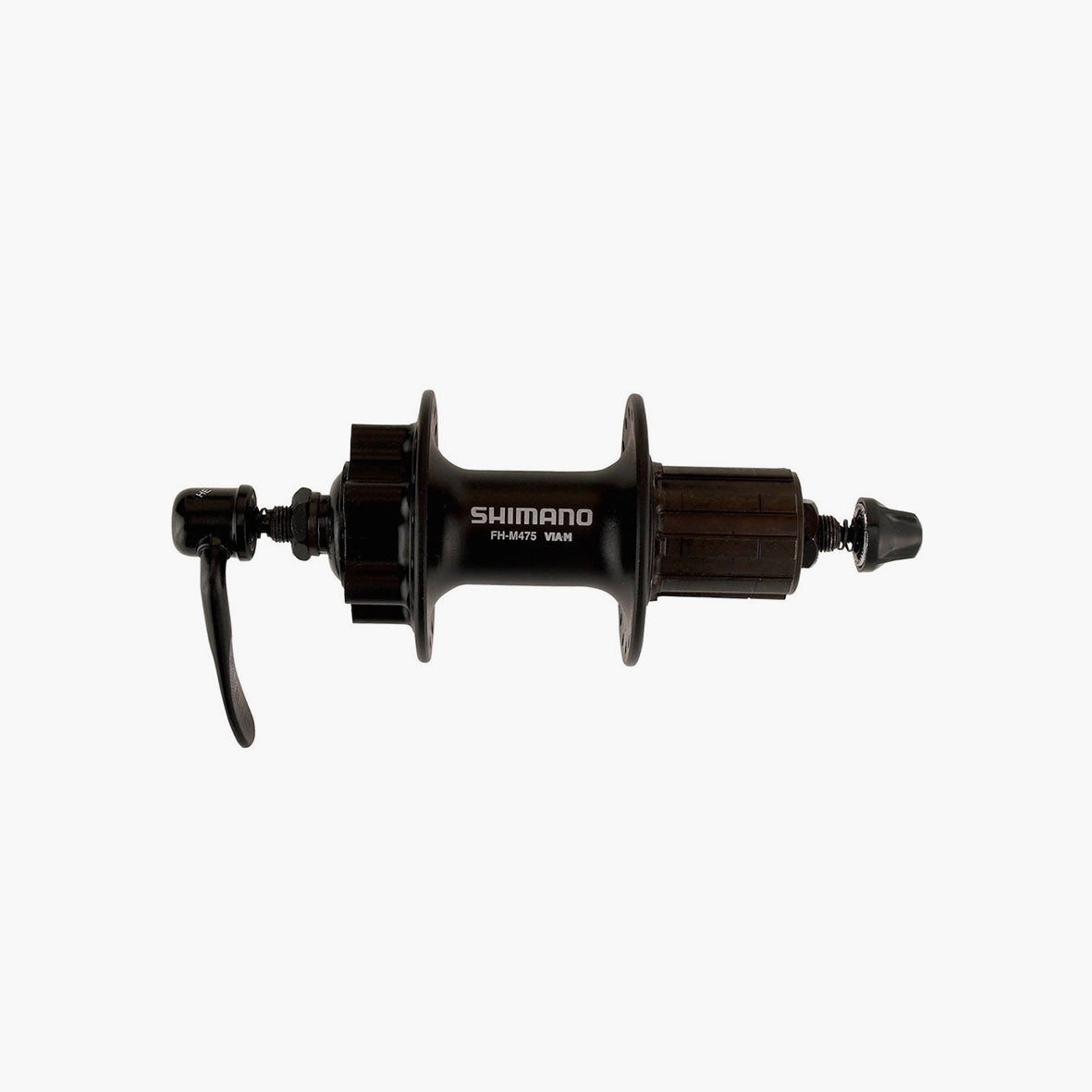 SHIMANO FH-M475 - נאבה אחורית עם חיבור 6 חורים